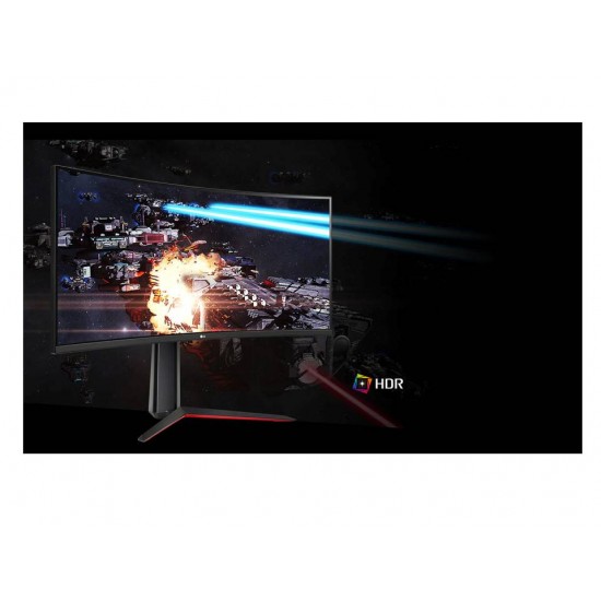 LG 34GP63AP-B 34″ ívelt 2K WQHD 160Hz 1ms Gaming Monitor – gyors válaszidő és éles kép