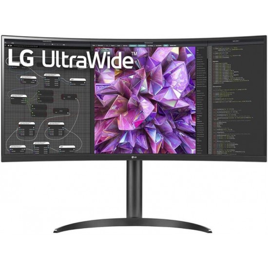 LG 34" 34WQ75X-B 21:9 UltraWide™ WQHD Ívelt FREESYNC IPS HDR LED Monitor