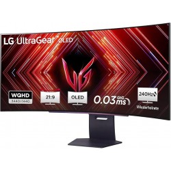 LG 45GS95QX-B 45" ÍVELT OLED MLA WQHD 240HZ 0.03 MS GAMING MONITOR