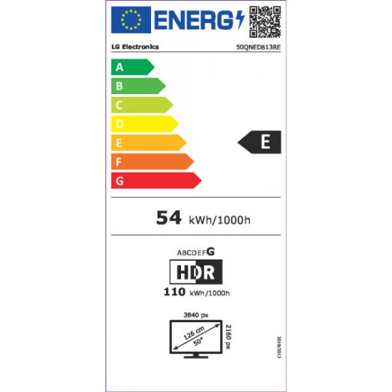 LG QNED 50" QNED823RE  4K HDR  SMART Gmaing TV, webOS 2023