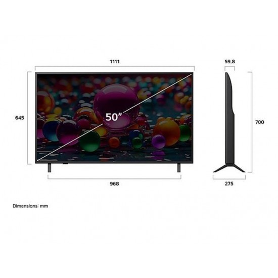 LG 50UA75003LA 50 colos UHD AI UA75 4K Smart TV
