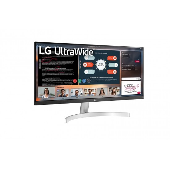 LG 29WN600-W 29”-os UltraWide™ Full HD (2560x1080) HDR IPS monitor