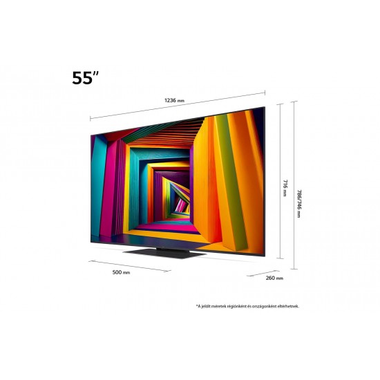 LG 55UT91003LA 55 colos LG UHD AI UT91 4K Smart TV 2024 LG 55UT91003LA 55 colos LG UHD AI UT91 4K Smart TV 2024