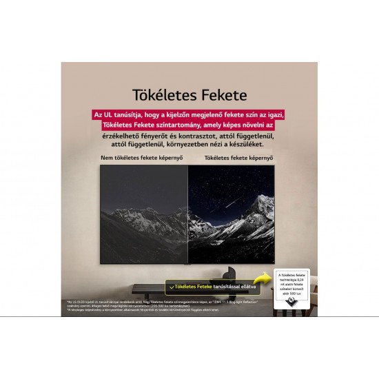 LG 55" C5 OLED evo 4K AI Smart 144Hz Gaming TV – OLED55C51LA, tökéletes játékélmény és lenyűgöző képminőség