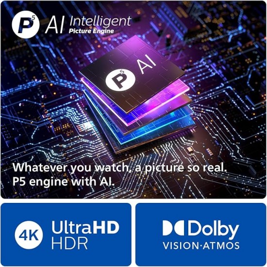 PHILIPS Ambilight 55OLED759/12 4K OLED Smart Gaming TV