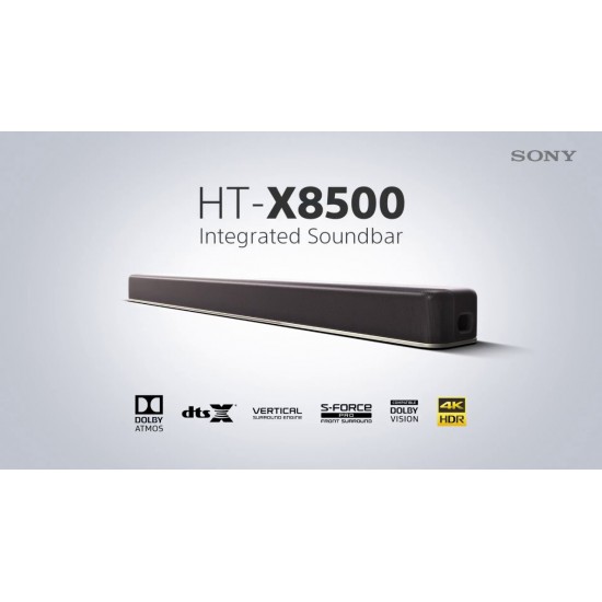 Sony HT-X8500 hangprojektor Dolby Atmos soundbar elölnézet