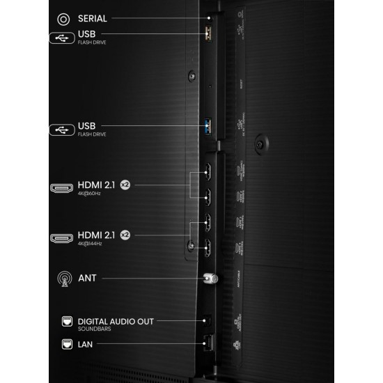hisense 55 hüvelykes s7n canvas tv 4k 144hz art mode cserélhető keretekkel