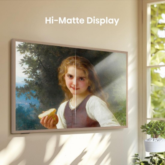 hisense 55 hüvelykes s7n canvas tv 4k 144hz art mode cserélhető keretekkel