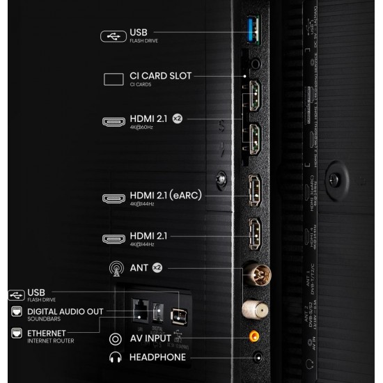 Hisense 65U8NQ ULED MiniLED 4K Smart TV