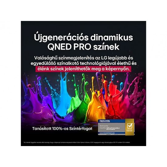 LG 55QNED93A3A 4K MiniLED Smart TV elölnézet