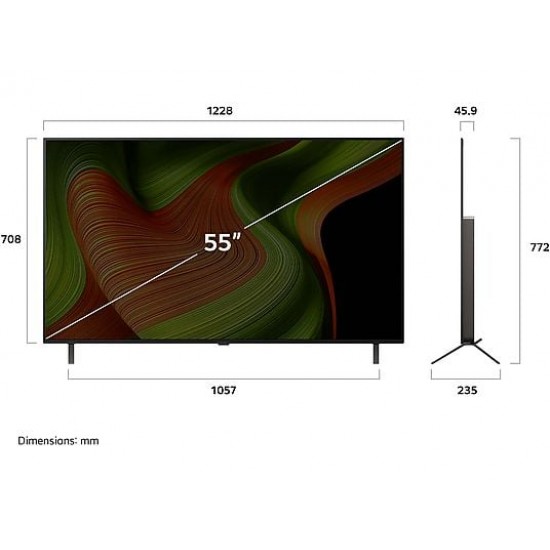 Tökéletes fekete, Dolby Vision és webOS Smart rendszer