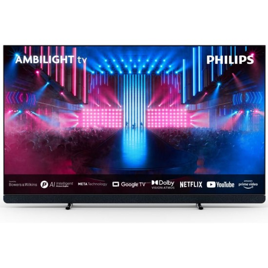 Philips 55OLED909/12 Ambilight 4K OLED TV Bowers & Wilkins hangrendszerrel