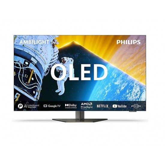 PHILIPS 65OLED819/12 Ambilight 4K OLED Smart 144Hz Gaming TV, HDR és zökkenőmentes játékélmény