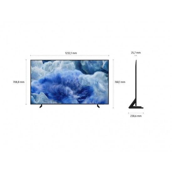 Samsung 55 colos QLED 4K Q8F Vision AI Smart TV elölnézet