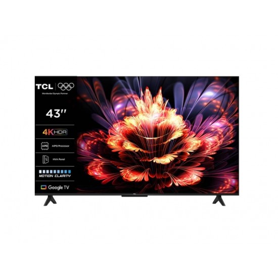 TCL 43V6C 4K HDR Google TV 43 colos keret nélküli televízió