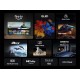 TCL T6C 55 hüvelykes 4K Ultra HD QLED Smart Fire TV vékony kerettel