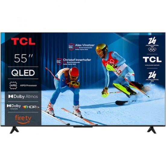 TCL T6C 55 hüvelykes 4K Ultra HD QLED Smart Fire TV vékony kerettel