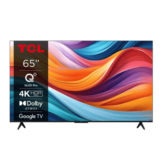 TCL 65T7B 4K QLED Pro Google TV keret nélküli fém kivitelben