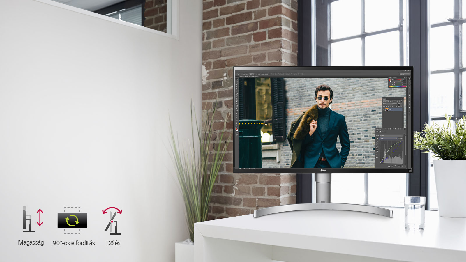 LG 27U650-W Talp